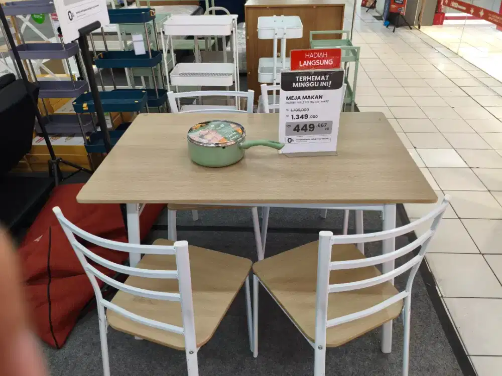 PROMO HEMAT MEJA MAKAN