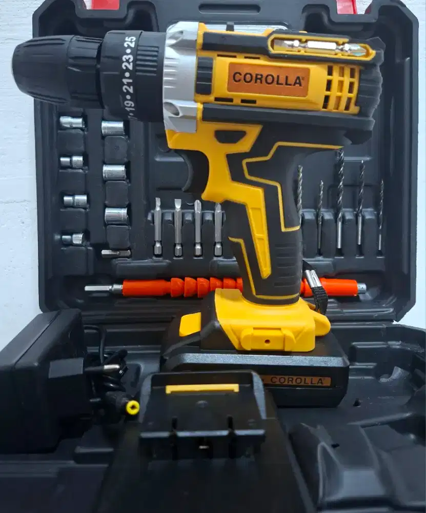 Baru bor cordless 2 batere lithium brushless