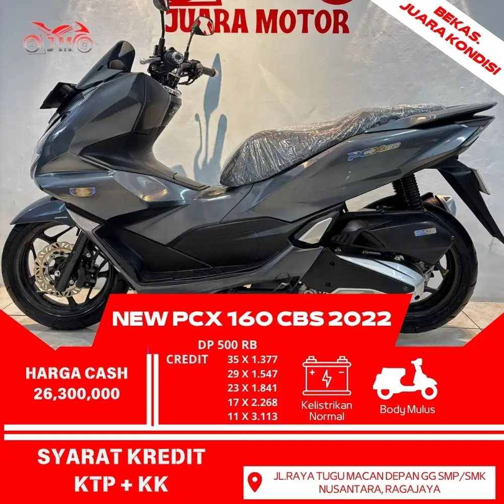 PCX 160 CBS 2022 KONDISI ISTIMEWA SIAP PAKE NO KENDALA  NO PR