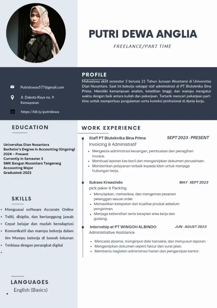 Mencari Lowongan Pekerjaan Part time / Freelance