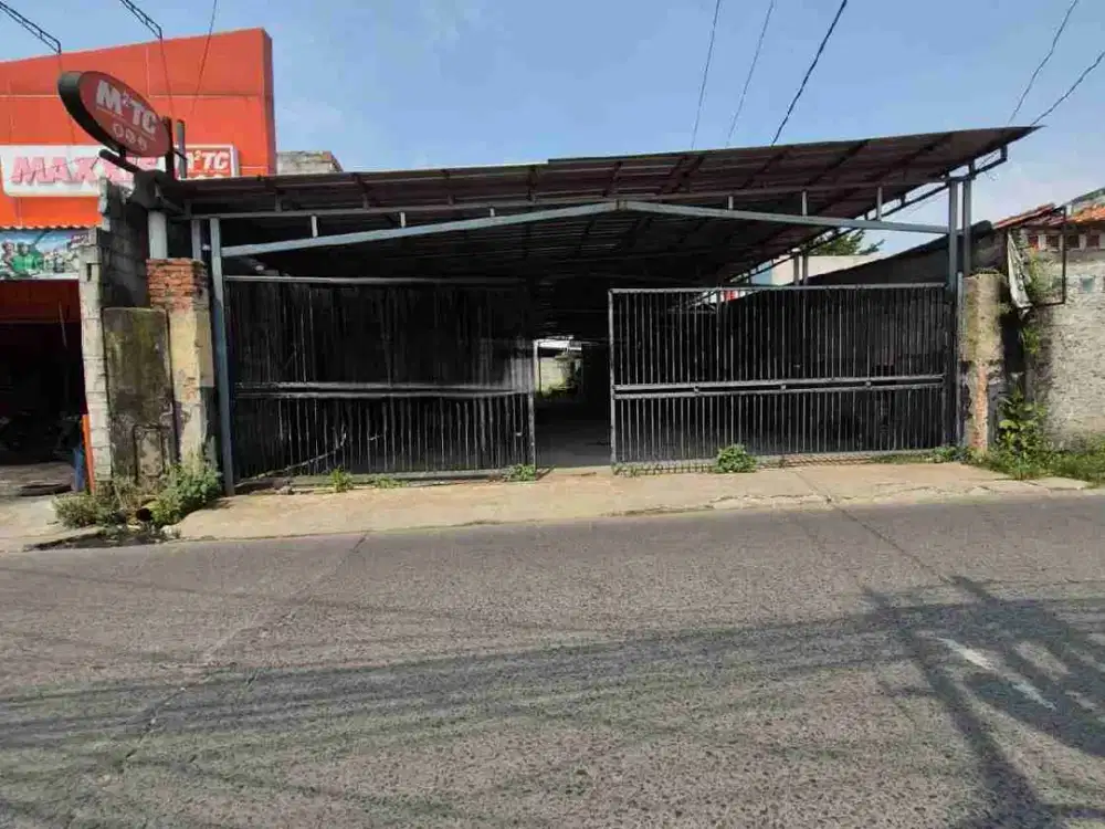 Tanah Komersial 750m² Dekat Tol Desari & Stasiun Citayam, Pinggir Jalan Raya Cipayung Depok