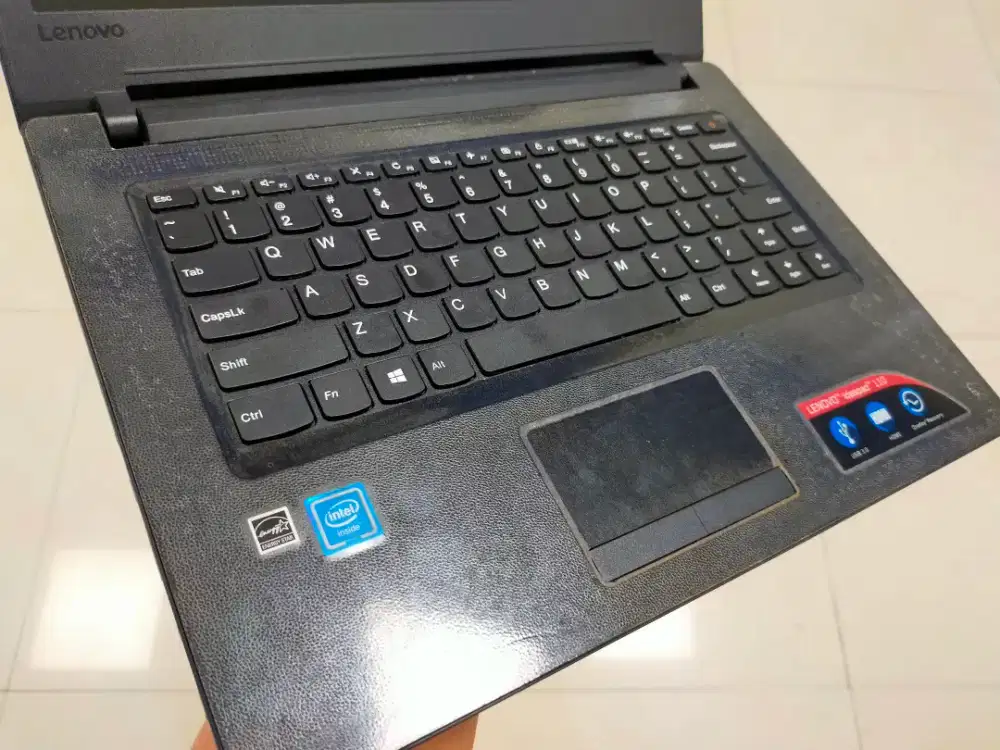 Dijual laptop Lenovo Ideapad 110-14ikb Ram 4GB SSD 120GB siap pakai 24