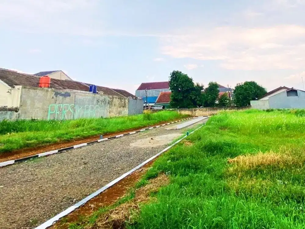 Tanah Kavling SHM Siap Balik Nama, 10 Menit Stasiun Cilebut