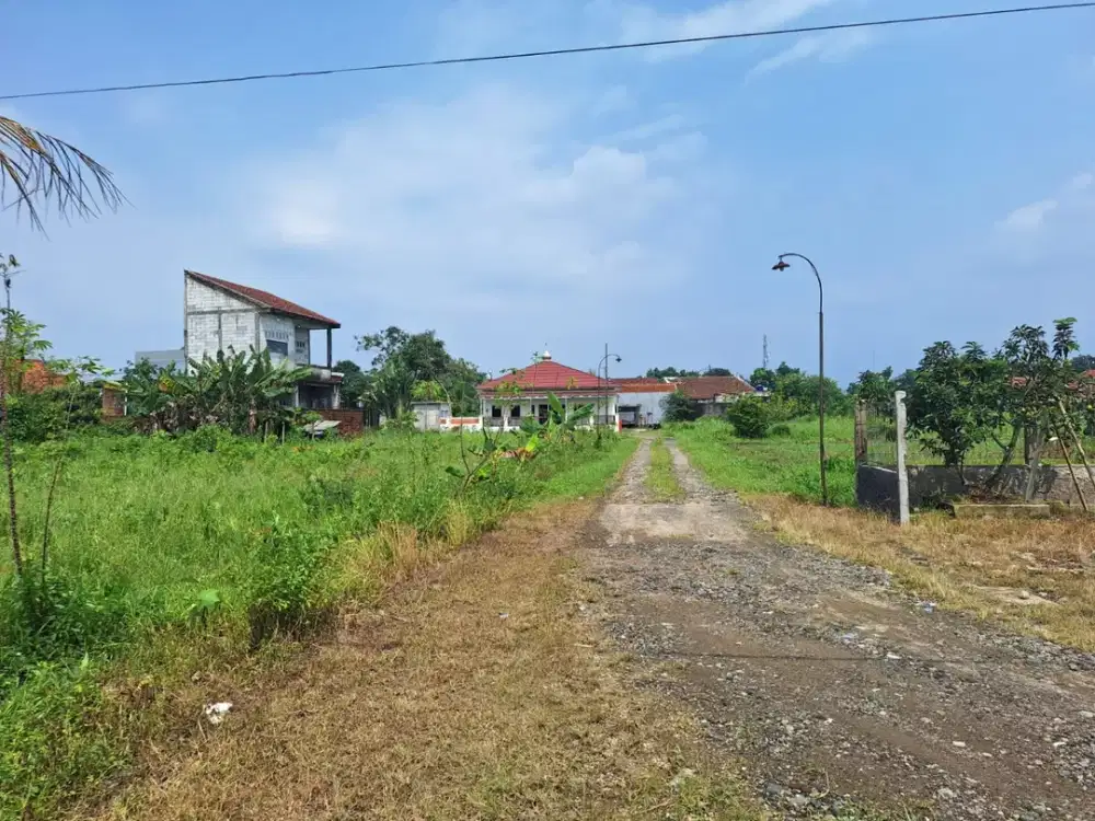 Dijual Murah Tanah Kavling Strategis 10 Menit Universitas IPB, SHM