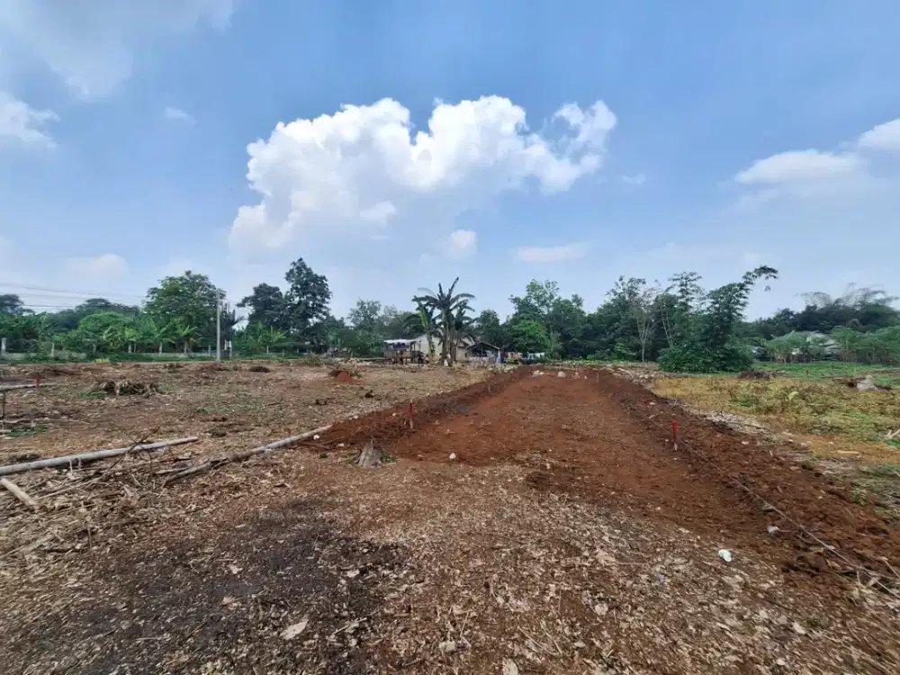 Kavling Taanh 1 Jt-an 10 Menit ke Stasiun Jatake, SHM Terjamin