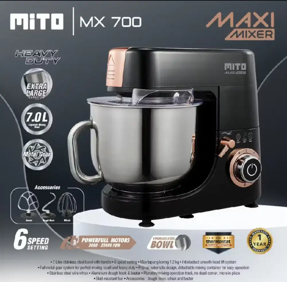 MITO Stand Mixer MX700