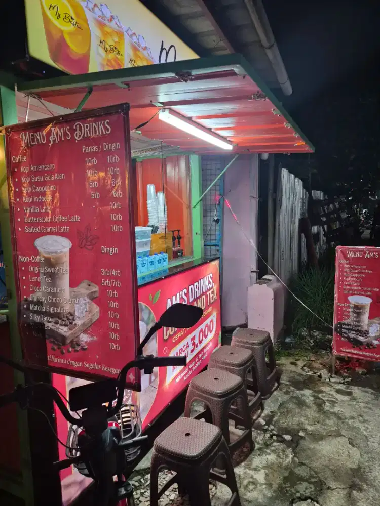 Dijual kontainer kopi shop