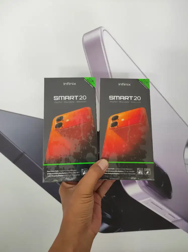 Fast respon WA Infinix Smart 20 4+4/128 Garansi resmi 1thn
