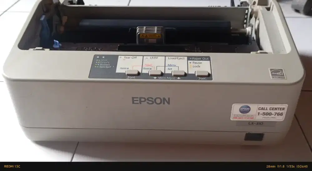 Printer Epson LX - 310 murah siap pakai