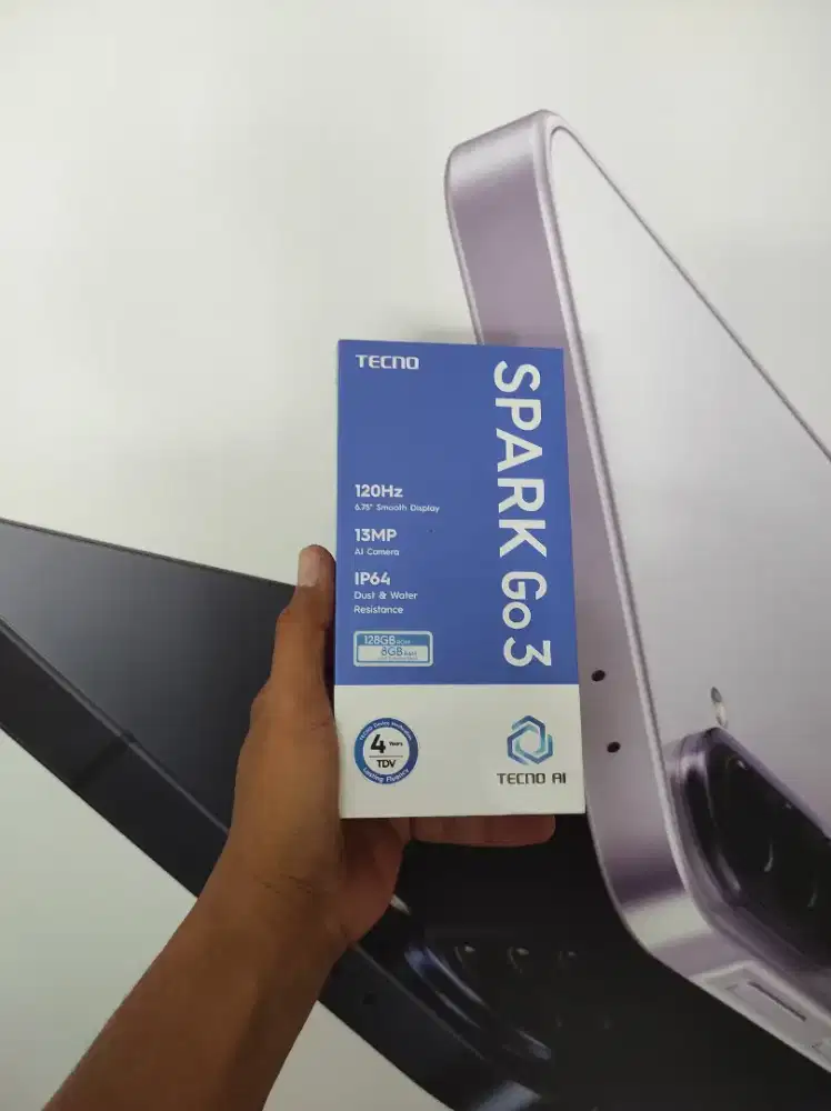 [ Fast respon WA ] Tecno Spark GO3 4+4/128 Garansi resmi 13bln