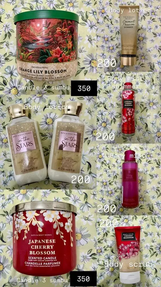 Bath body works masib baru