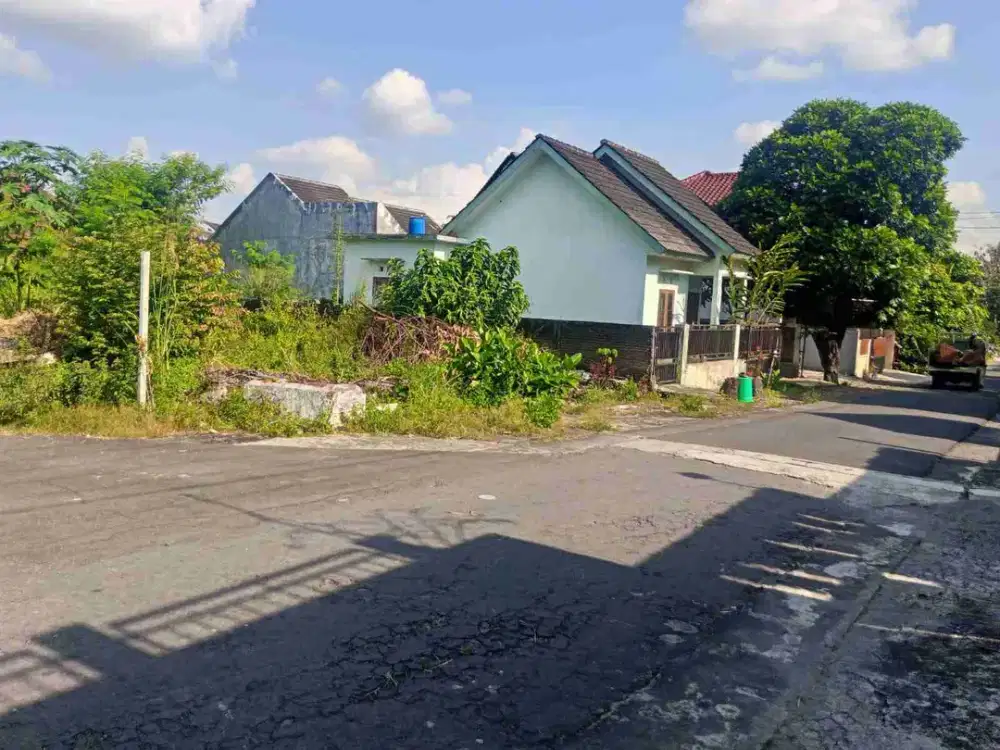 Jual pekarangan dalam perum pokoh  dekat jalan raya tajem