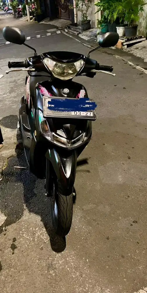 Mio langsung pakai