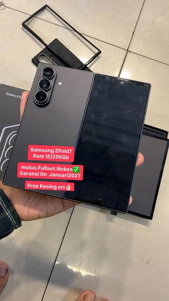 Samsung Zfold7 Ram 12/256Gb
