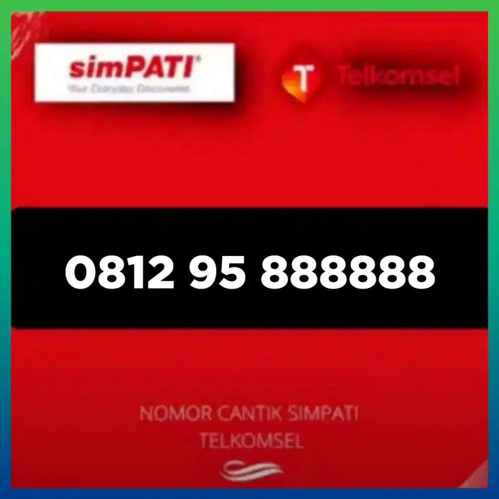 Nomor cantik simpati Telkomsel