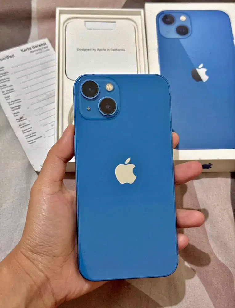 Iphone 13 ibox blue pemakaian pribadi