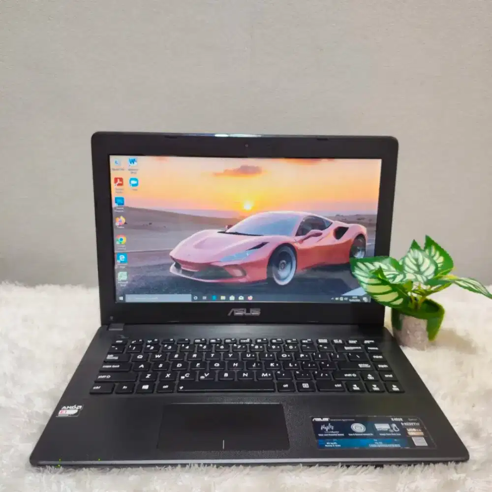 LAPTOP ASUS X452E AMD E1 2500u RAM 6GB SSD 128GB LAYAR 14.0 INCH