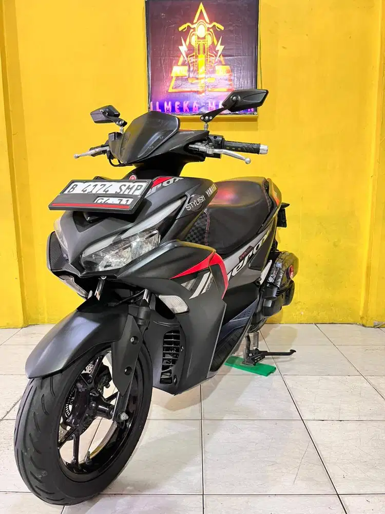 YAMAHA NEW AEROX 155 CONNECTED TAHUN 2021 CASH & CREDIT