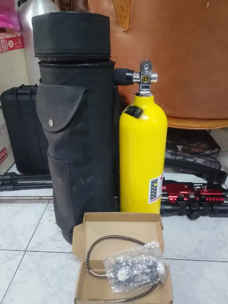 Tabung Scuba Selam + Regulator