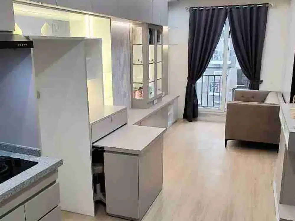 super mewah apartemen sunter park view  full furnish 100% baru gress gratis SHM