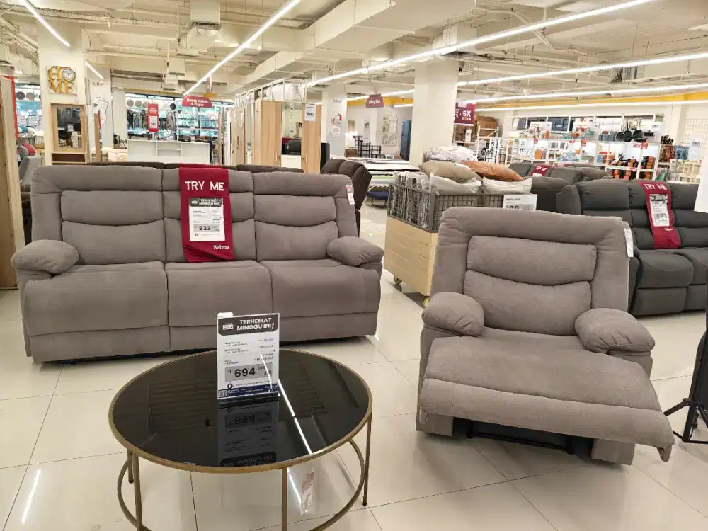 Obral murah sofa recliner