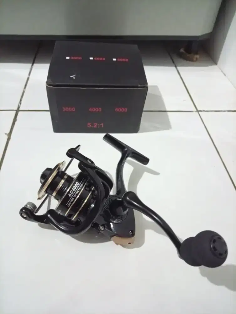 Reel pancing kondisi baru