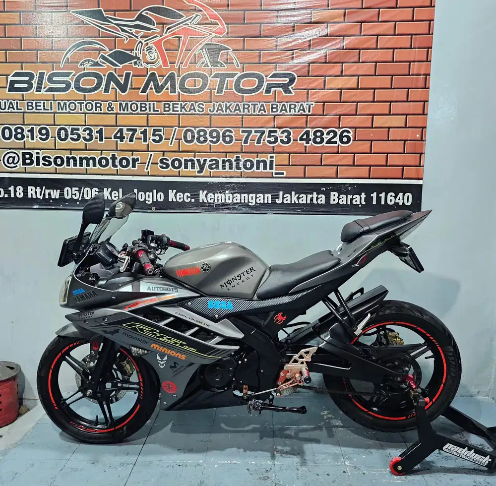 ISTIMEWA ! YAMAHA R15 V2 OLD TAHUN 2016 ABU ABU DOFF