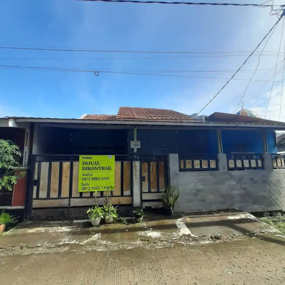 Disewakan/dijual rumah 1 lantai di Karawang, 7 menit ke Unsika 2