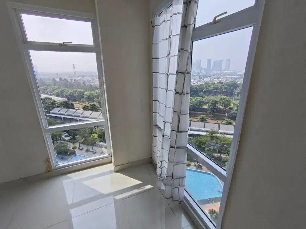 Disewakan Apartemen Puri Mansion Tipe Lockoff Dengan 3 Kamar Tidur Luas 68 m2 Kondisi Furnish Bonus View Kolam Renang Semi Private Lift