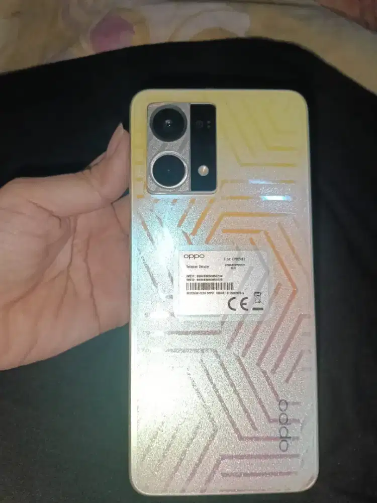 Oppo Reno 8 4g lengkap mulus