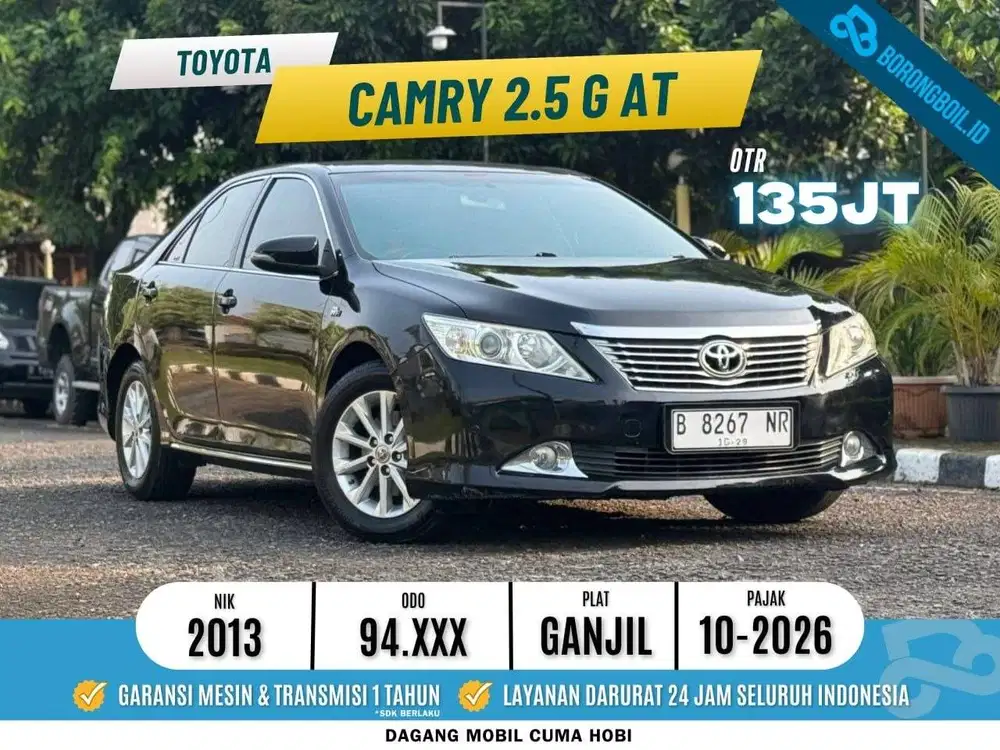 Camry 2.5 G at 2013 Hitam