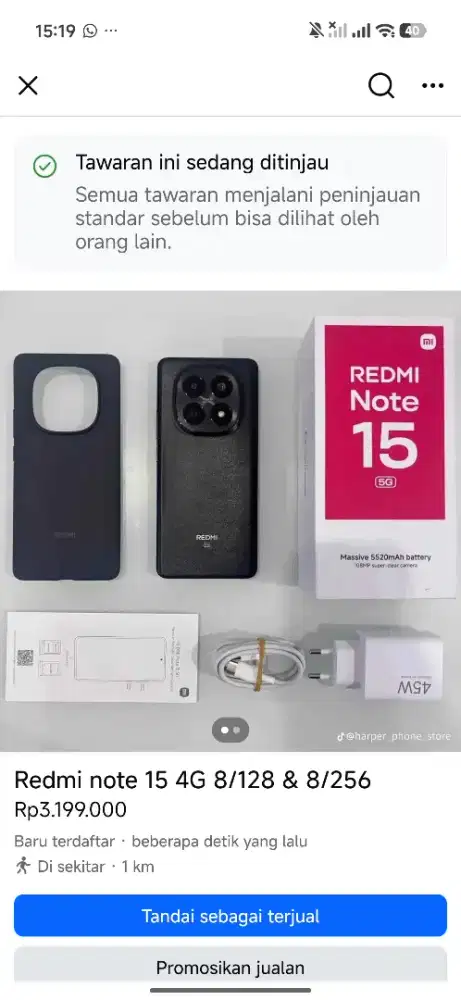 Redmi Note 15 4G 8/128 & 8/256