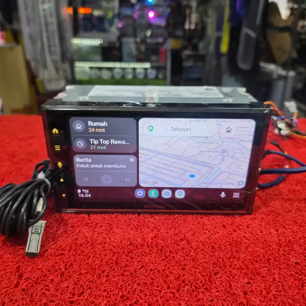 Head Unit KENWOOD DMX7522S Apple CarPlay Android Auto Wireless