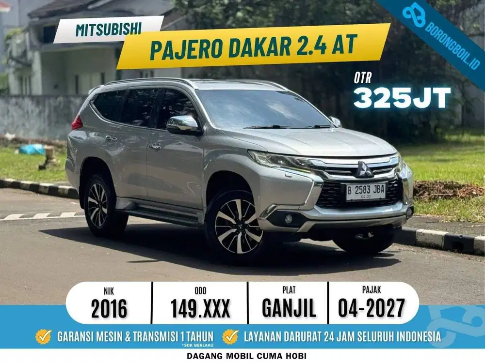 FREE BARCODE Pajero dakar 4x2 at 2016