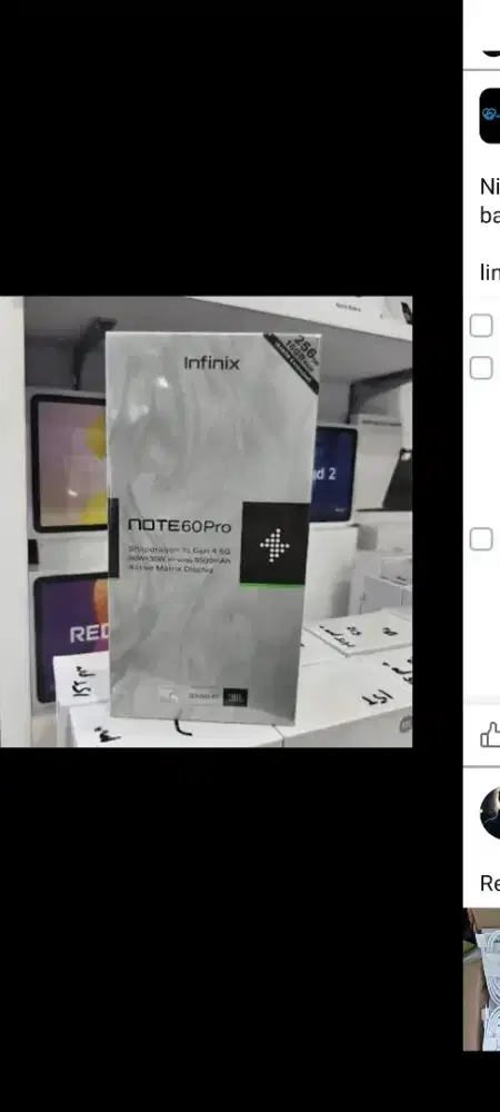 Infinix note 60 pro 5G 256gb ram 8gb