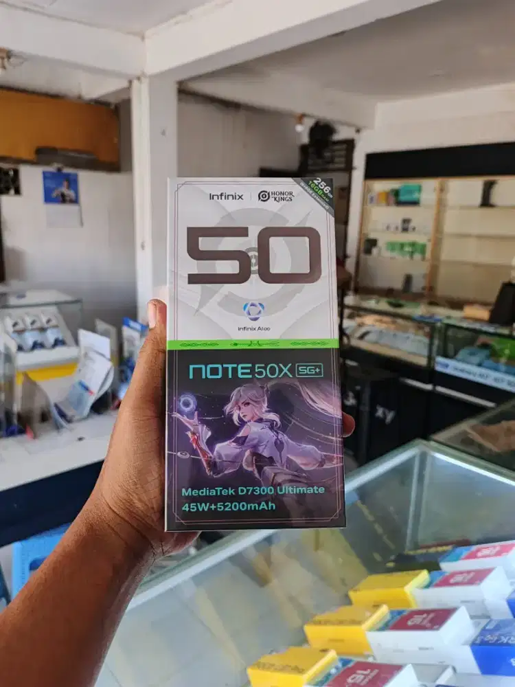 [ Fast respon WA ] Infinix Note 50x 5G 8+8/256 Garansi resmi 1thn