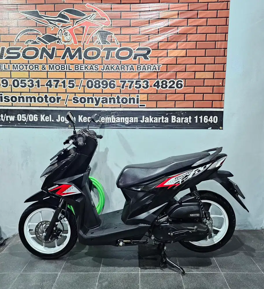 ISTIMEWA ! HONDA BEAT CBS ESP LED ECO 110 TAHUN 2022 HITAM GLOSSY