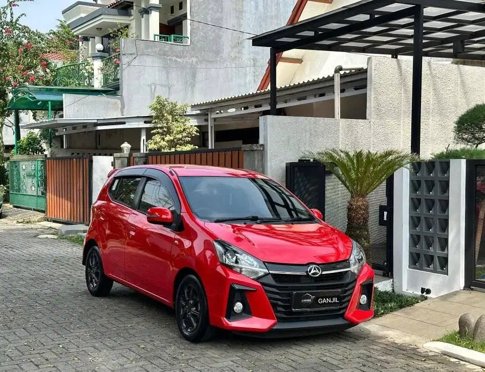 Daihatsu Ayla X 2021 AT 
Matic Facelift model 2022 no R agya