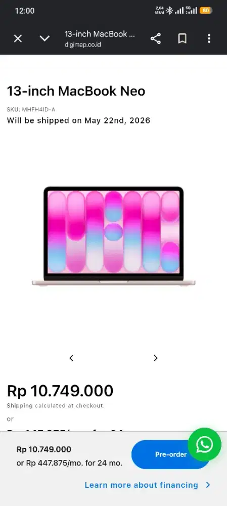 BELANJA MACBOOK NEO PAKAI SHOPEEPAYLATER