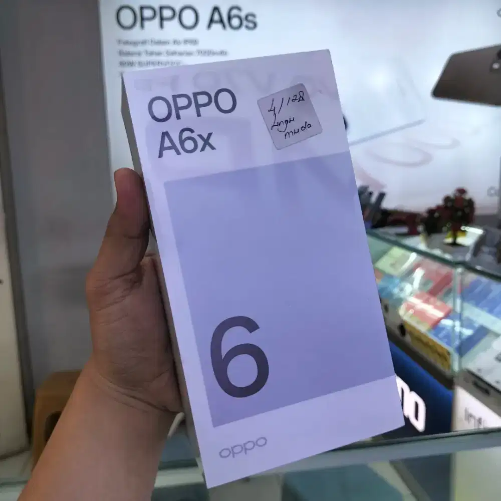 Oppo A6x 4+8/128gb Resmi segel