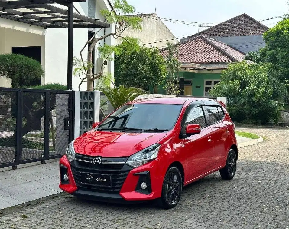 Daihatsu Ayla X 2021 AT Matic 
Facelift model 2022 no R Agya