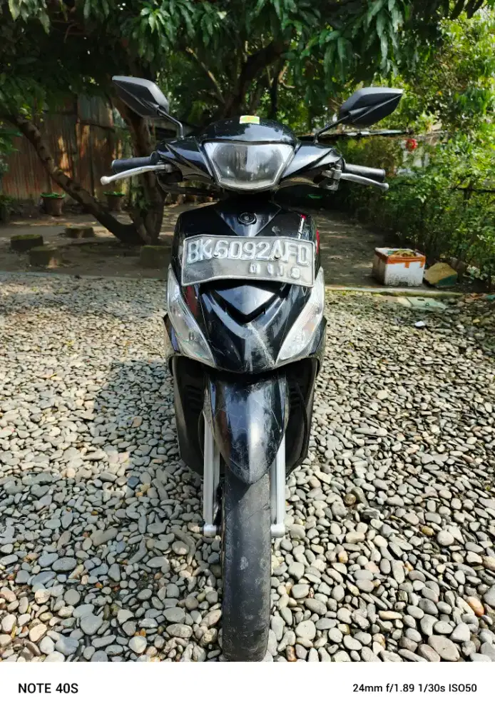 Yamaha mio J tahun 2014 warna hitam