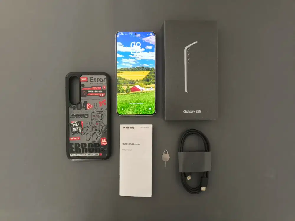 Samsung Galaxy S25 12/512 - Fullset, Ex Garansi Resmi