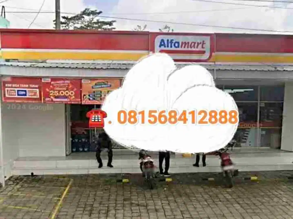 DIJUAL ALFAMART DI JL RAYA PROPINSI TEMANGGUNG