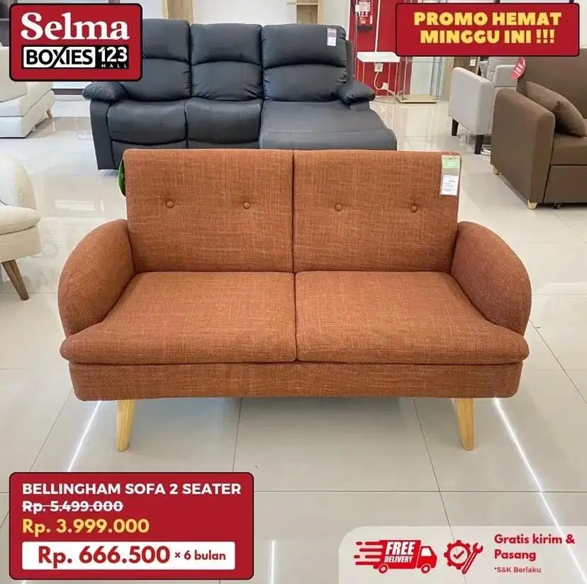 Sofa minimalis selma