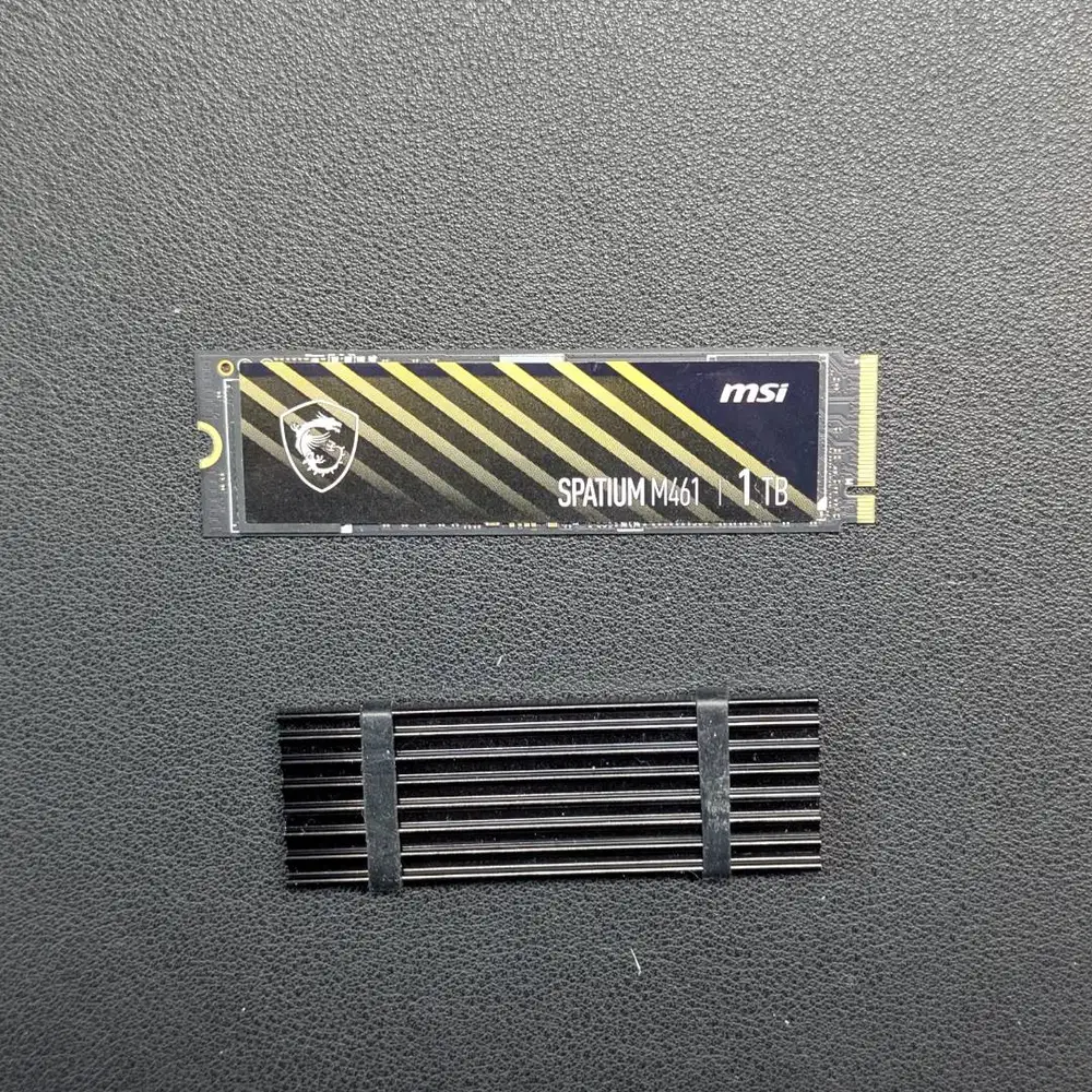 SSD NVME MSI Spatium M461 1TB Sentinel 95%