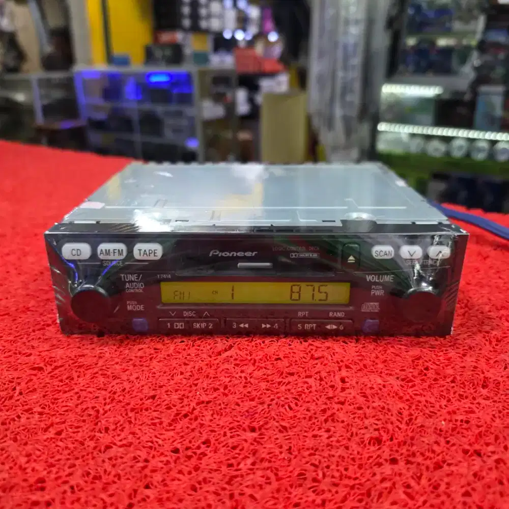 Head Unit Single Din Pioneer KEH-M3937zy Kaset Radio ex Avanza Xenia
