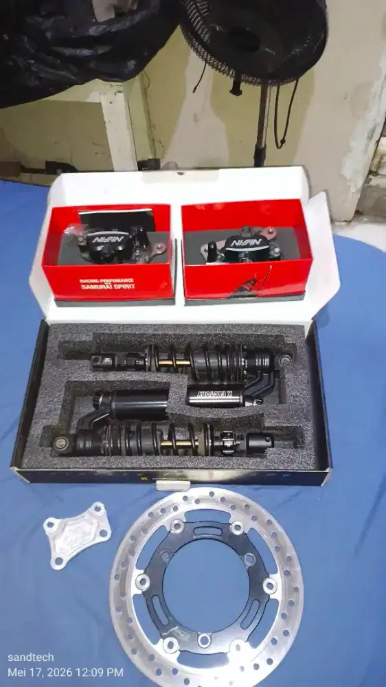 Paketan shock dan kaliper depan belakang new nmax