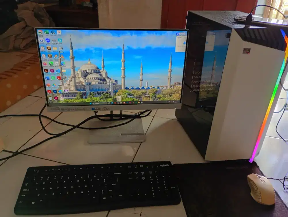 Paket PC Desktop Ryzen 5 5600G Gaming