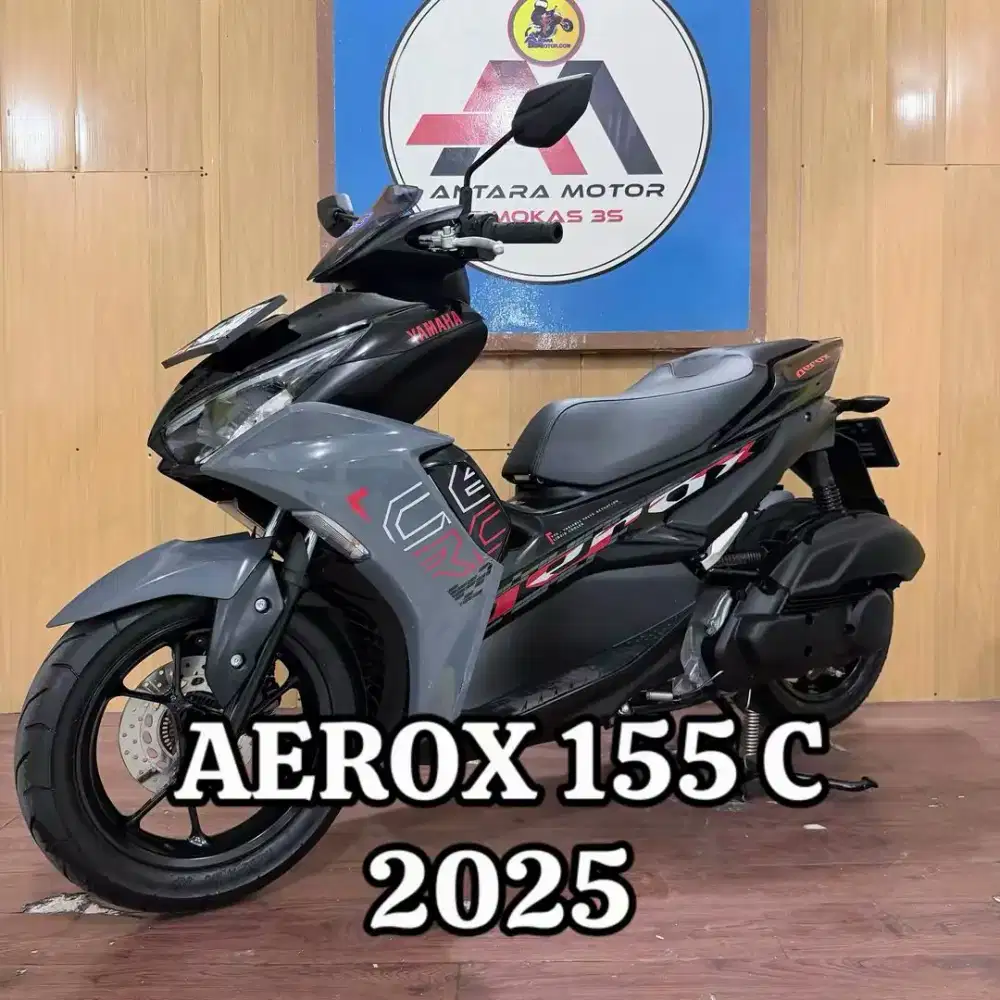 [FORE SALE] YAMAHA AEROX 155 C 2025 KM LOW GRESS ISTIMEWA SIAP GAS POL
